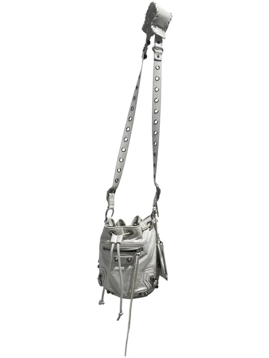 Balenciaga Handbags - BALENCIAGA/Cross Body Bag/Leather/WHT/Le Cagole
XS Bucket